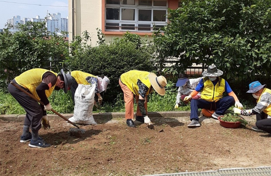 2021년 공공시설봉사사업 참여자 활동모습